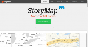 site StoryMapJS